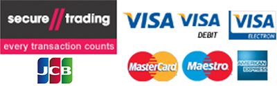 We accept Visa, Mastercard, Maestro and American Express