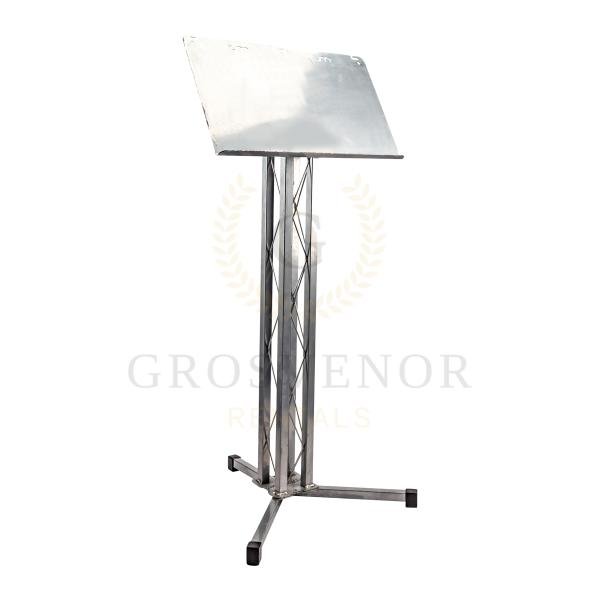 Metal Trusslight Lecturn