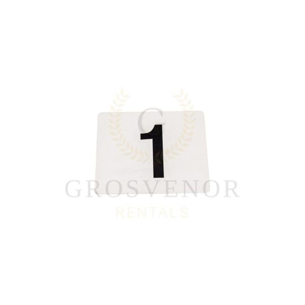 Table Numbers No Stand