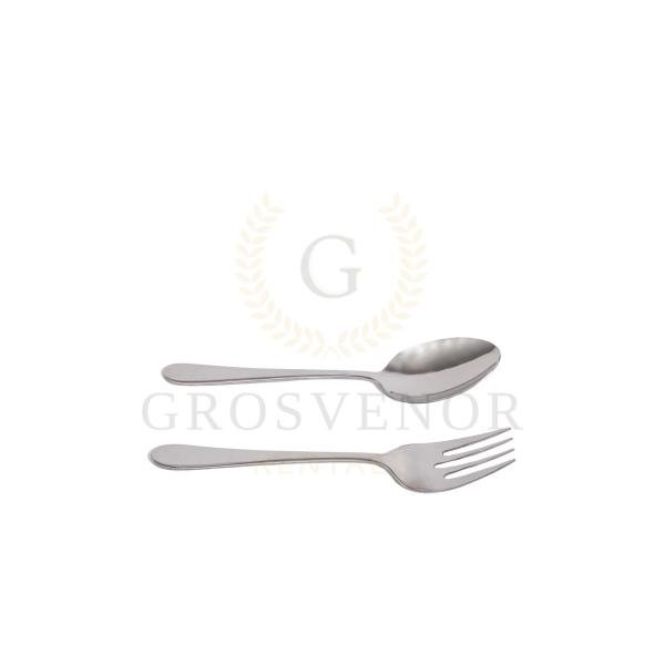 Meaty Serving Spoon and Fork