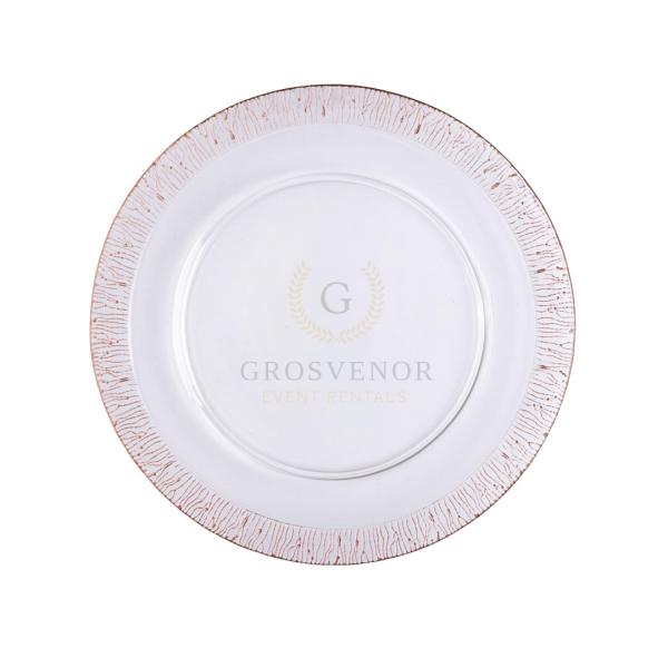 Rose Charger Plate